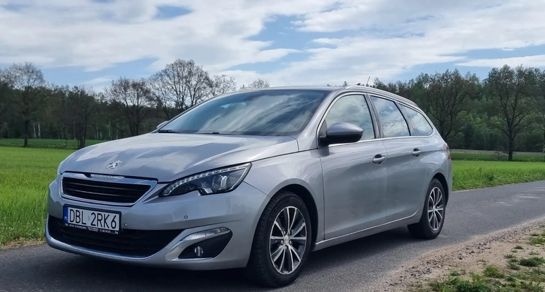 Peugeot 308 cena 37500 przebieg: 54000, rok produkcji 2016 z Bolesławiec małe 232